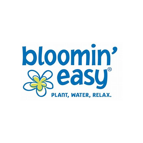 Private Jet™ Arborvitae bloom'n easy logo on blue pot