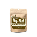 Mycorrhizae fertilizer pouch with Big Foot label, brown paper bag